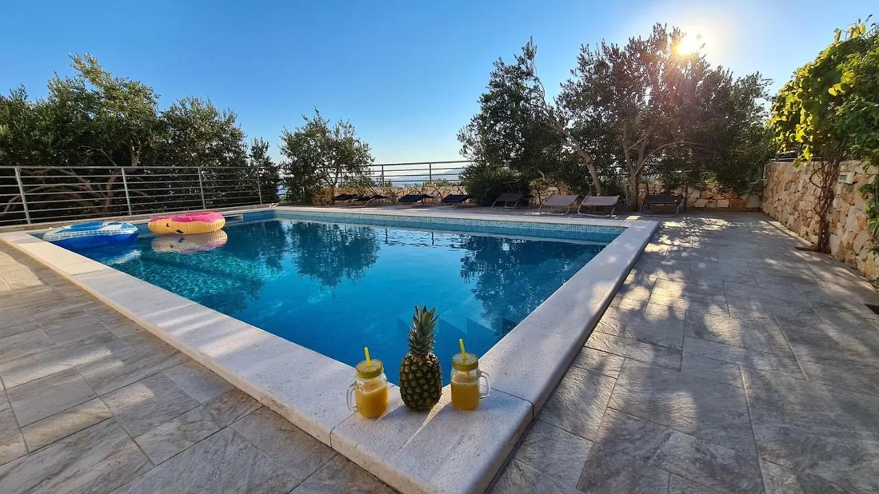 Luxury Villa Ana With Private Pool And Sea View Kaštela Croácia
