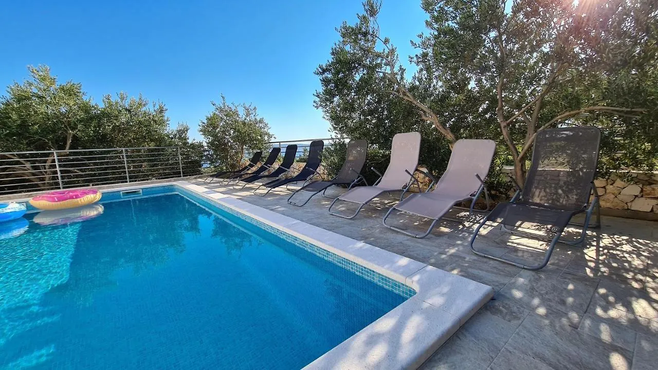 Luxury Villa Ana With Private Pool And Sea View Kaštela